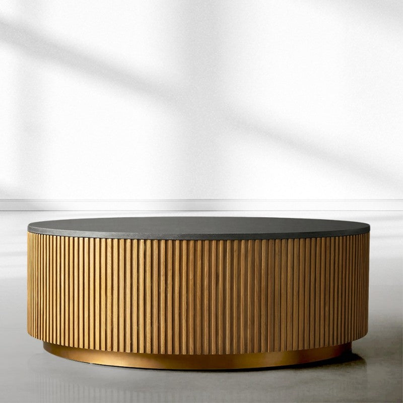 Finnegan Marble Round Coffee Table 36"D 42"D 54"D