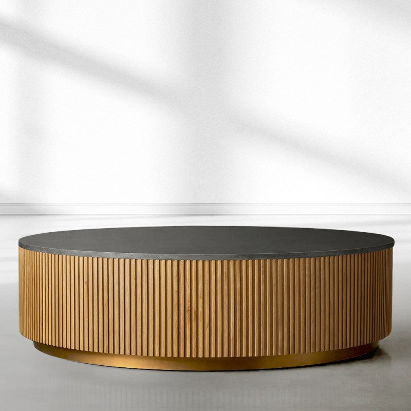 Finnegan Marble Round Coffee Table 36"D 42"D 54"D