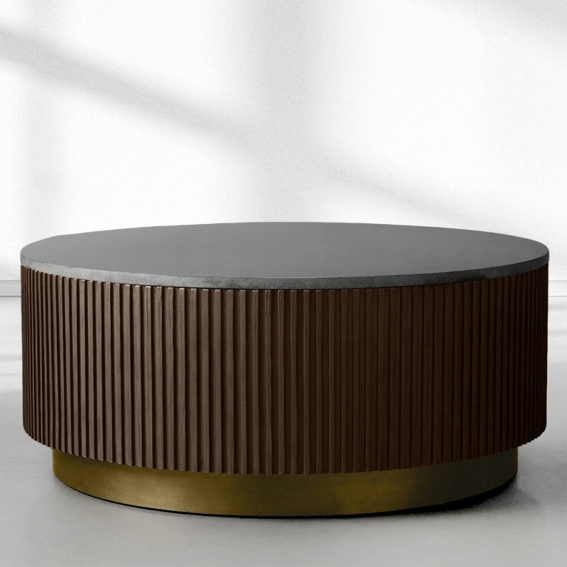 Finnegan Marble Round Coffee Table 36"D 42"D 54"D