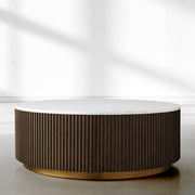Finnegan Marble Round Coffee Table 36