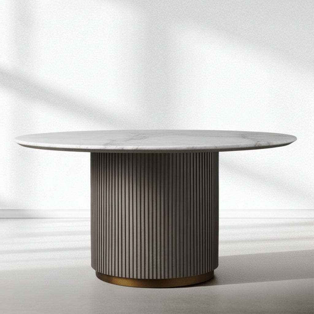 Finnegan Round Dining Table 48“D 60”D