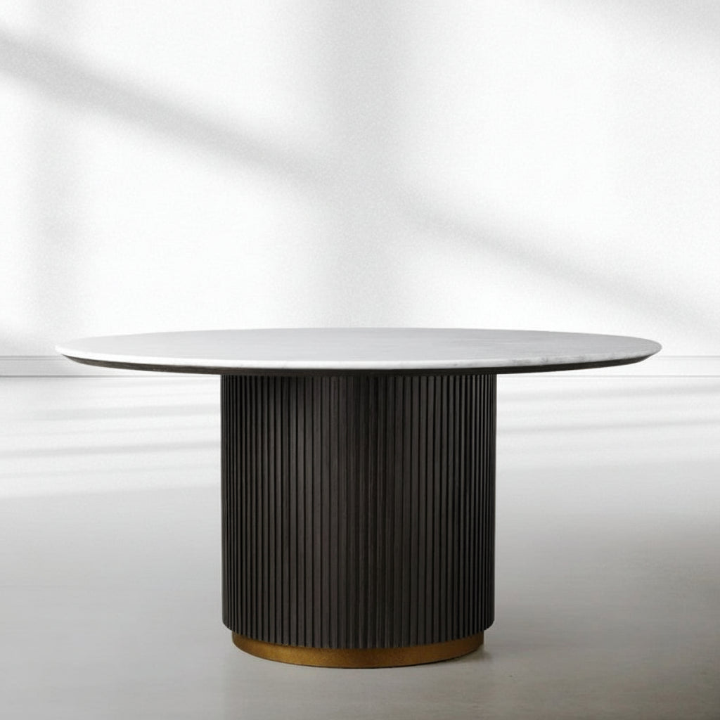 Finnegan Round Dining Table 48“D 60”D