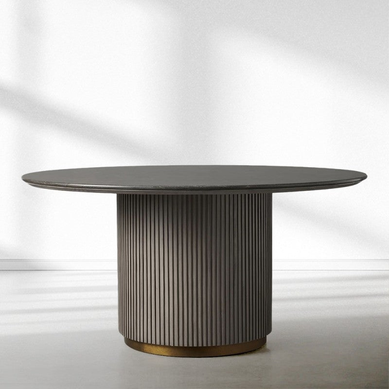 Finnegan Round Dining Table 48“D 60”D