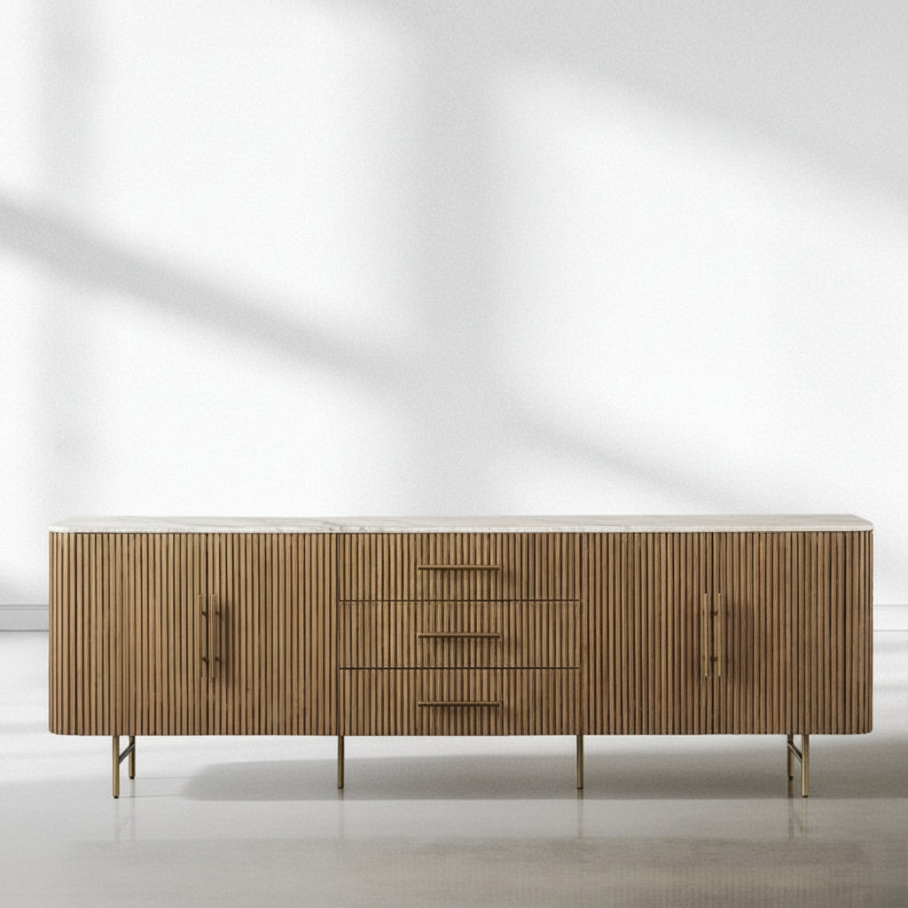 Finnegan Sideboard with Drawers 100“W