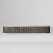 Finnegan Wall Mounted Media Console 72”W 96“W