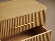 Finnegan Wood Nightstand 26“W 30”W