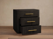 Finnegan Wood Nightstand 26“W 30”W