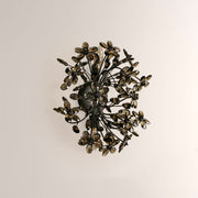 Seraphina Crystal Blossom Branch Wall Sconce