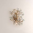 Seraphina Crystal Blossom Branch Wall Sconce
