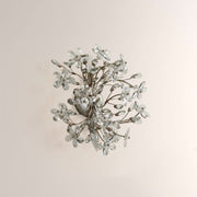 Seraphina Crystal Blossom Branch Wall Sconce