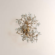 Seraphina Crystal Blossom Branch Wall Sconce