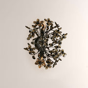 Seraphina Crystal Blossom Branch Wall Sconce