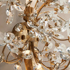 Seraphina Crystal Blossom Branch Wall Sconce