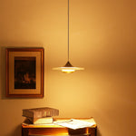 Flying Saucer Alabaster Pendant Lamp — image 10