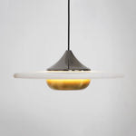 Flying Saucer Alabaster Pendant Lamp — image 27