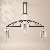 Avermont Glass Grand Linear Chandelier 73