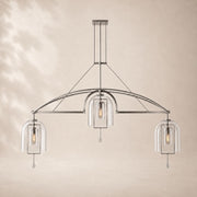 Avermont Glass Grand Linear Chandelier 85