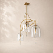Avermont Glass Grand Linear Chandelier 85