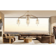 Avermont Glass Grand Round Chandelier 61