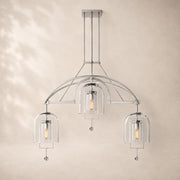 Avermont Glass Linear Chandelier 48