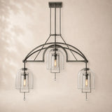 Avermont Glass Linear Chandelier 48