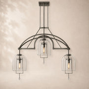 Avermont Glass Linear Chandelier 48