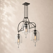 Avermont Glass Linear Chandelier 48