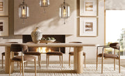 Avermont Glass Round Chandelier 48