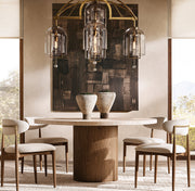 Avermont Glass Round Chandelier 48