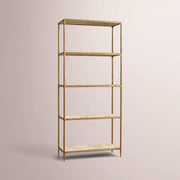 Caloria Marble shelving — GOLD MARBLE-BRASS / 28