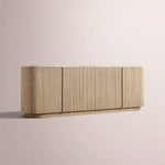 Ethoria Emperador Sideboard — GREIGE OAK-GREY MARBLE / 72