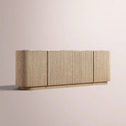 Ethoria Emperador Sideboard — GREIGE OAK-GREY MARBLE / 84