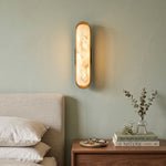 Capsule Chiarore Alabaster Wall Sconce