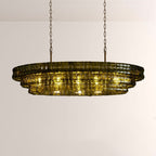 Ghiaccia Oval Chandelier