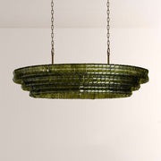 Ghiaccia Oval Chandelier
