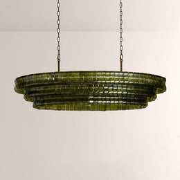 Ghiaccia Oval Chandelier