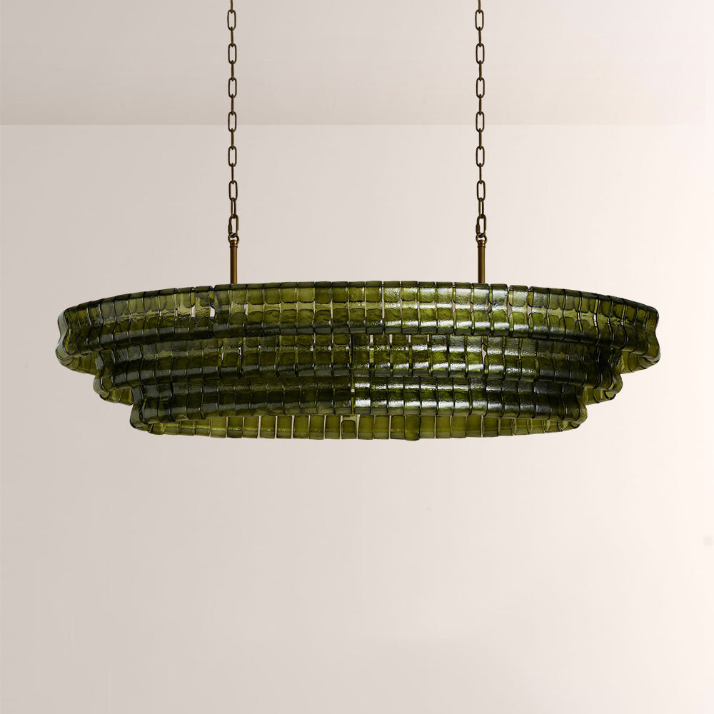 Ghiaccia Oval Chandelier