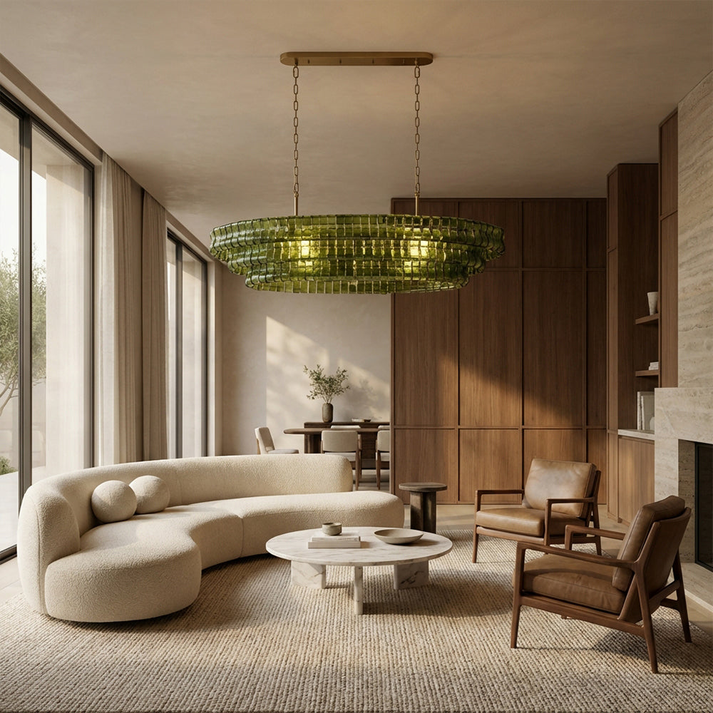 Ghiaccia Oval Chandelier