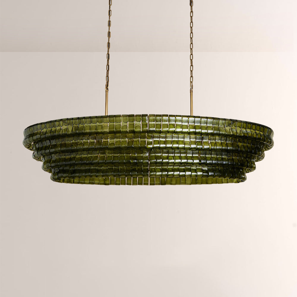Ghiaccia Oval Chandelier