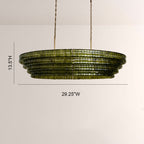 Ghiaccia Oval Chandelier