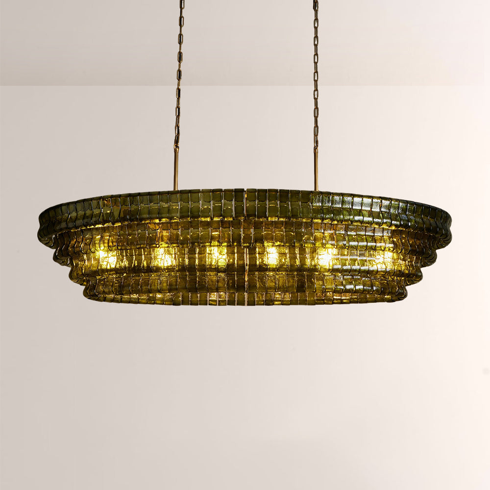 Ghiaccia Oval Chandelier