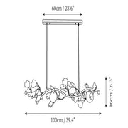 Ginkgo Luxury Linear Chandelier