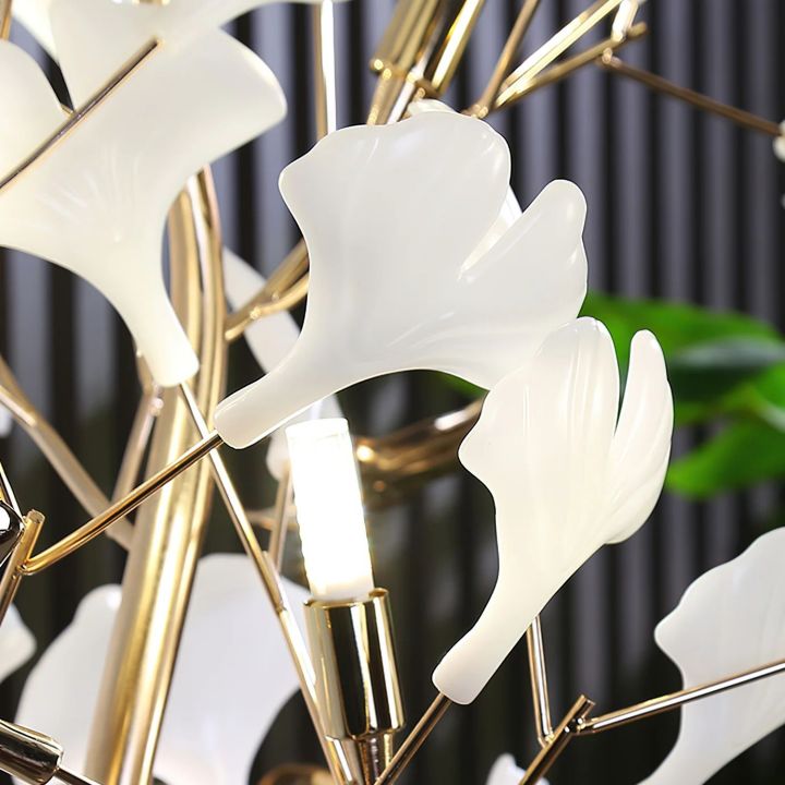 Ginkgo Leaf Floor Lamp