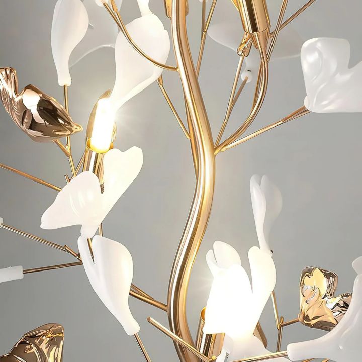 Ginkgo Leaf Floor Lamp