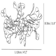 Gingko Luxury Chandelier Style B