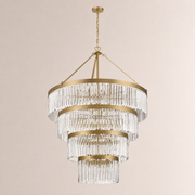 Grent 4-Tier Round Crystal Chandelier 40