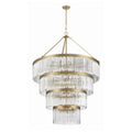 Grentl 4-Tier Round Crystal Chandelier 40" - kimoylights