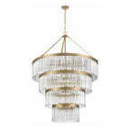 Grentl 4-Tier Round Crystal Chandelier 40" - kimoylights