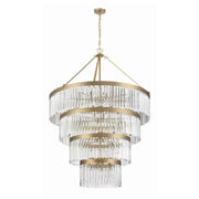 Grentl 4-Tier Round Crystal Chandelier 40