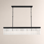 Grent Crystal Rectangle Chandelier